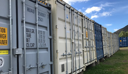 shipping container storage